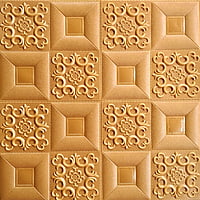 Brown E001 Wall Stickers Panel Self Adhesive