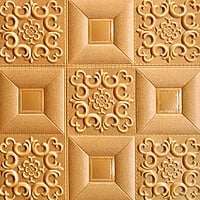 Brown E001 Wall Stickers Panel Self Adhesive