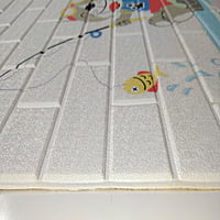 Brick Fish Wall Stickers Panel Self Adhesive Brick Fish Wall Stickers Panel Self Adhesive