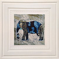 White Elephant Wall Stickers Panel Self Adhesive