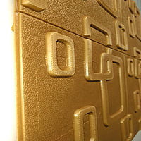 Beige Box Wall Stickers Panel Self Adhesive