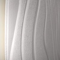 White Line Wall Stickers Panel Self Adhesive