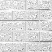 3D White Brick Wall Stickers Panel Self Adhesive