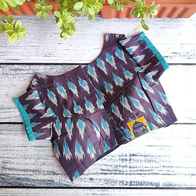 Night Falls Readymade Blouse