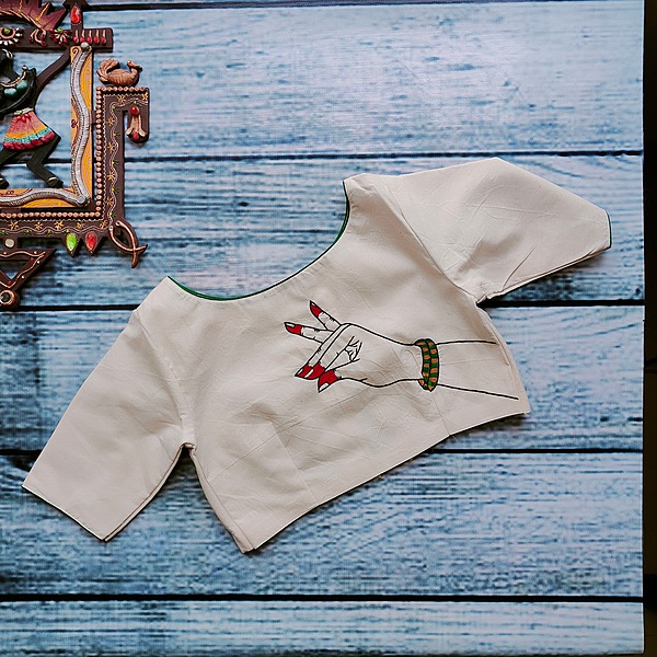 Mudra Katakamukha Readymade Blouse