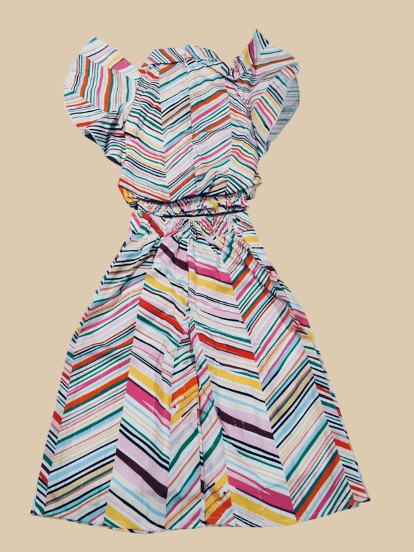 Rainbow Vibes Striped Shirt & Palazzo Set D.15.1229 B.1284