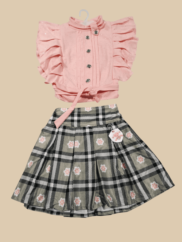 Peach Charm Skirt Set D.12.989 B.1264