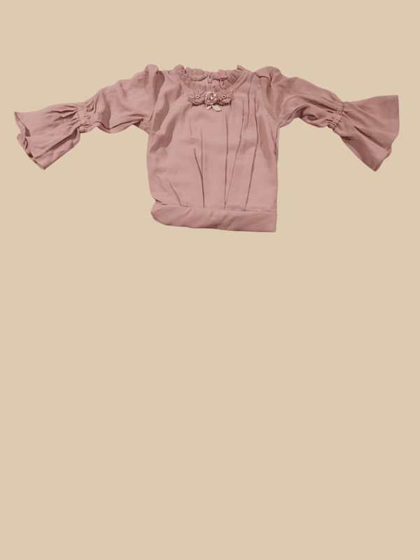 Green Top with Printed Geometric Skirt D.001 B.1190