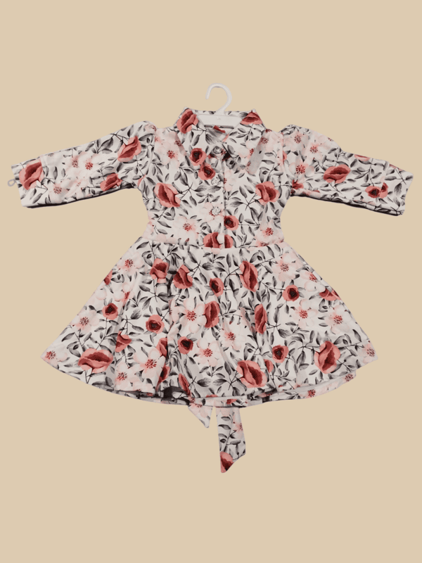 Multicolor Abstract Printed Frock D.25.982 B.1349