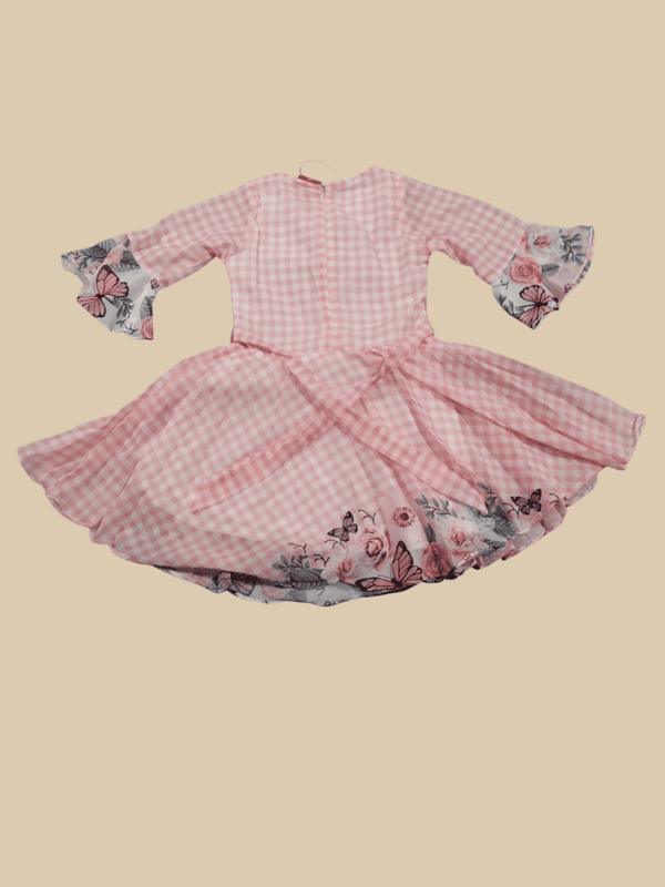 Floral Fantasy Girls Frock D.13.3184 B.1840