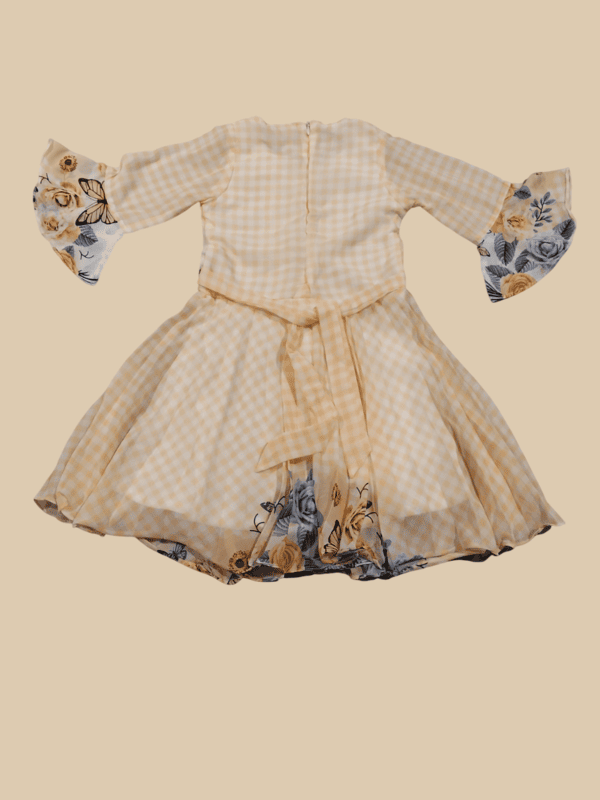 Floral Fantasy Girls Frock D.13.3184 B.1840