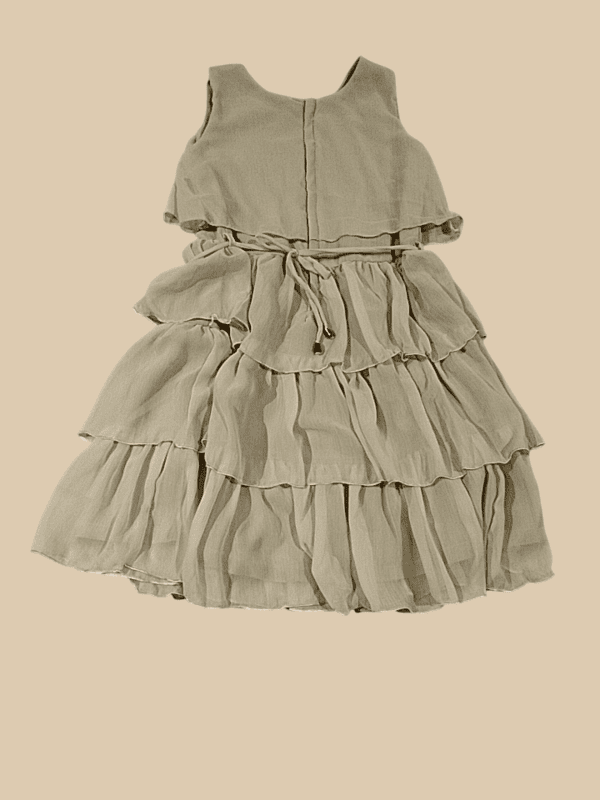 Girls' Fancy Layered Frock โ "MAGIC" Top Design D.17.1366A B.1573