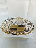 Handmade Oval shaped Fruit basket made of bamboo || for home decor and keeping fruits || excellent finish and design