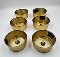 Turkis Bowl 6 Pcs Set Golden