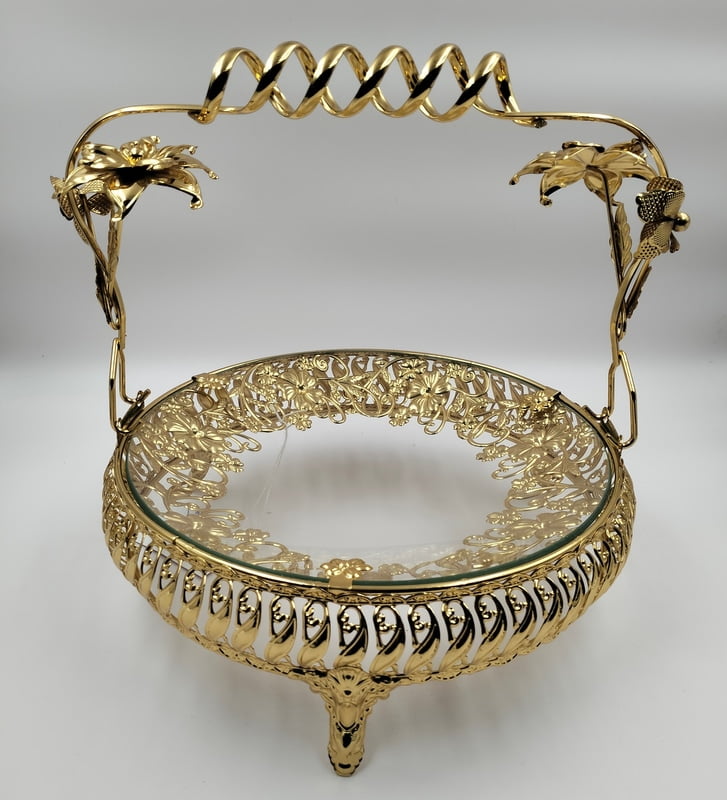 Tray With Handle Circle