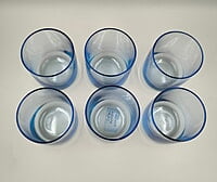 6 Pc. Glass Set Brown