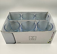 6 Pc. Glass Set Brown