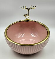 Open Serve Bowl Pink