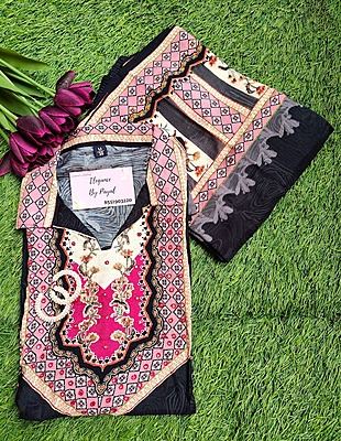 Crape Silk Black Co Ord Set