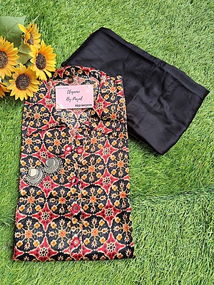 Mashroo Silk Co Ord Set Black