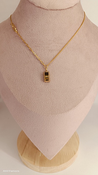 Gold Bar Chain