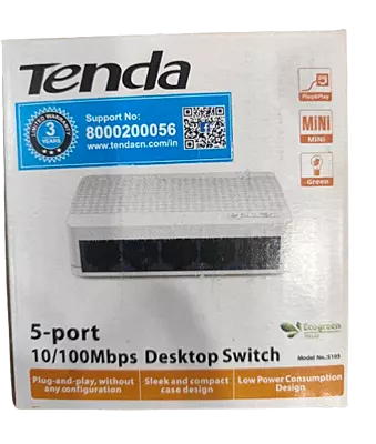 TENDA SWITCH 5 PORT 10/100Mbps S105