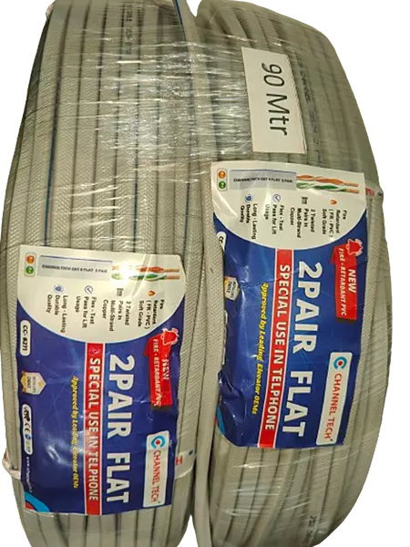 CHANNEL TECH LIFT CABLE CAT6 FOR IP CAMERA - 2 PAIR - MULTI STAND  CABLE - 90 MTR