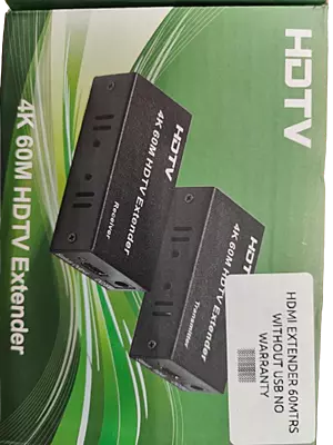 HDMI EXTENDER 60MTRS WITHOUT USB NO WARRANTY