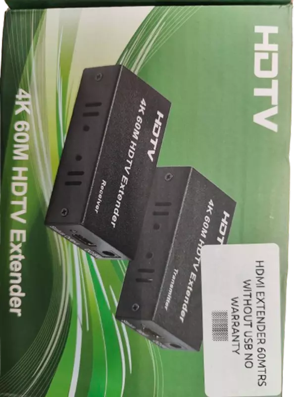HDMI EXTENDER 60MTRS WITHOUT USB NO WARRANTY
