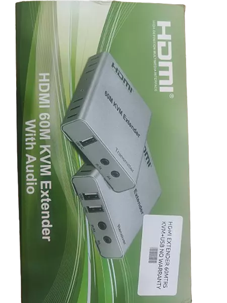 HDMI EXTENDER 60MTRS KVM+USB NO WARRANTY