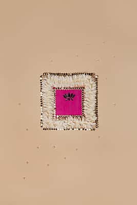 LOTUS MIRROR RANGOLI
