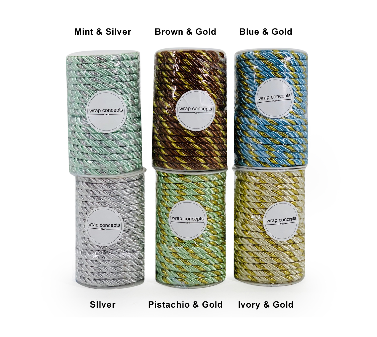 8MM Dual Tone Twisted Chord