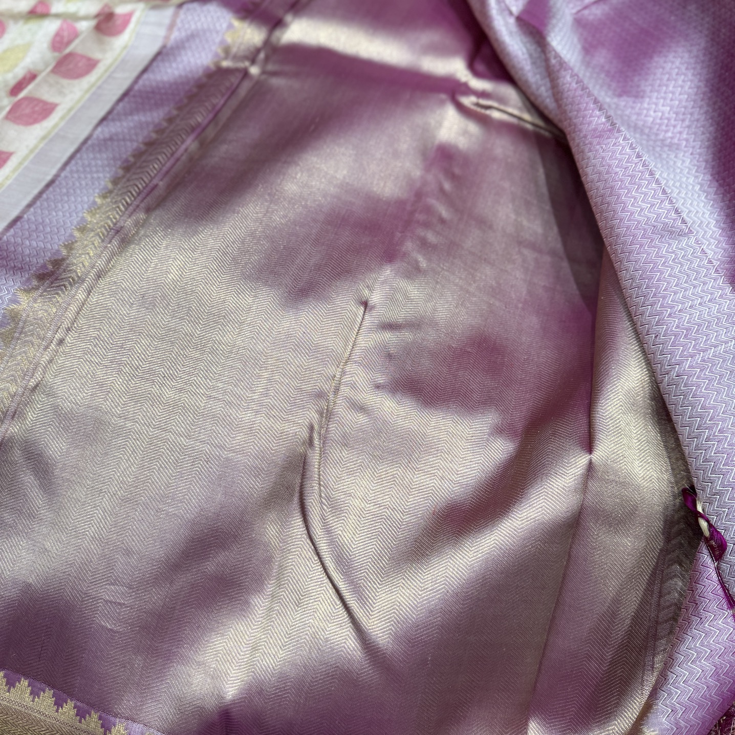 Runaway White Kanchipuram Silk Saree