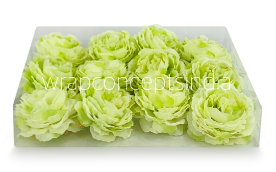 Ornate Peony - Lime