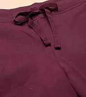 Enamor Essentials Womens E014-Mid Rise Slim Fit Basic Straight Leg Lounge Pants