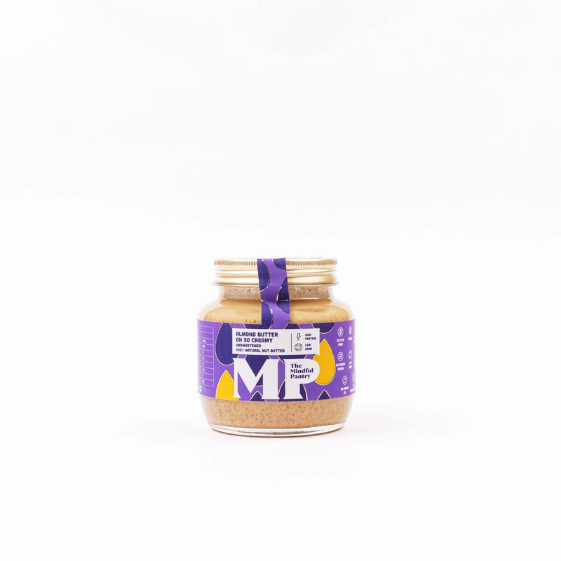 Almond Butter Creamy 275 Gms - The Mindful Pantry