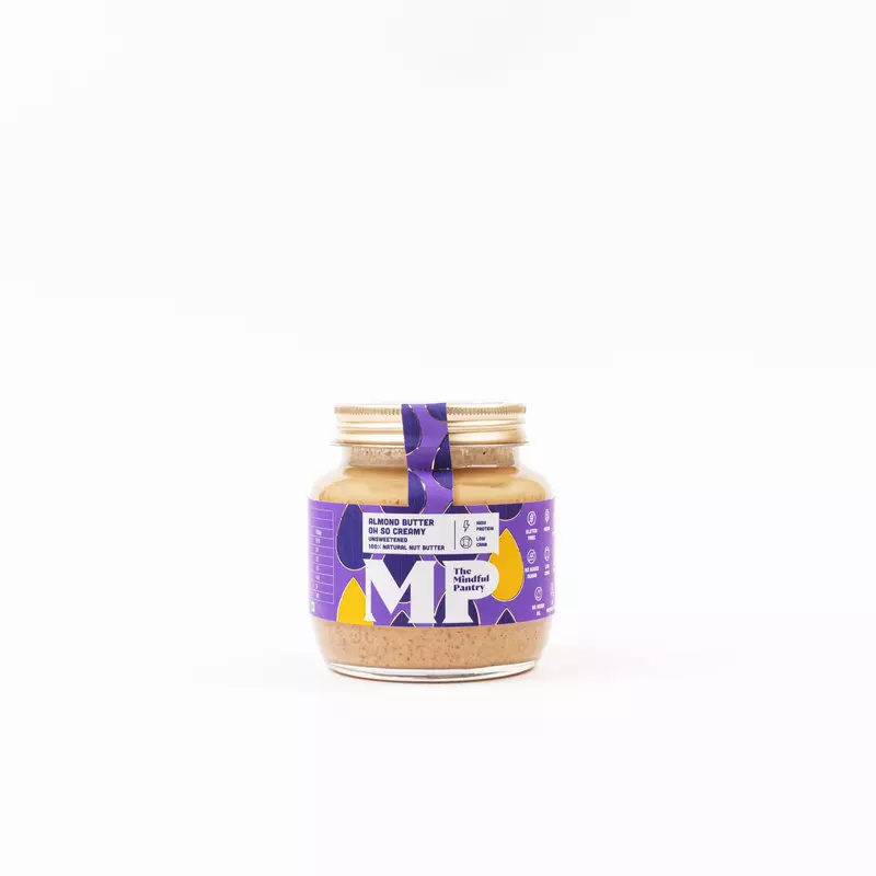Almond Butter Creamy 275 Gms - The Mindful Pantry