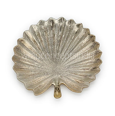 Fan Palm Leaf Platter
