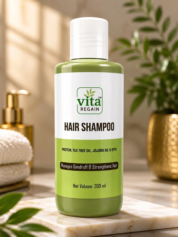 Vita Regain Hair Shampoo with Multi Peptides & Keratin