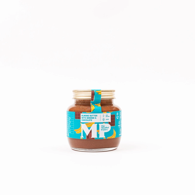 Almond Butter With Banana & Chocolate 275 Gms - The Mindful Pantry
