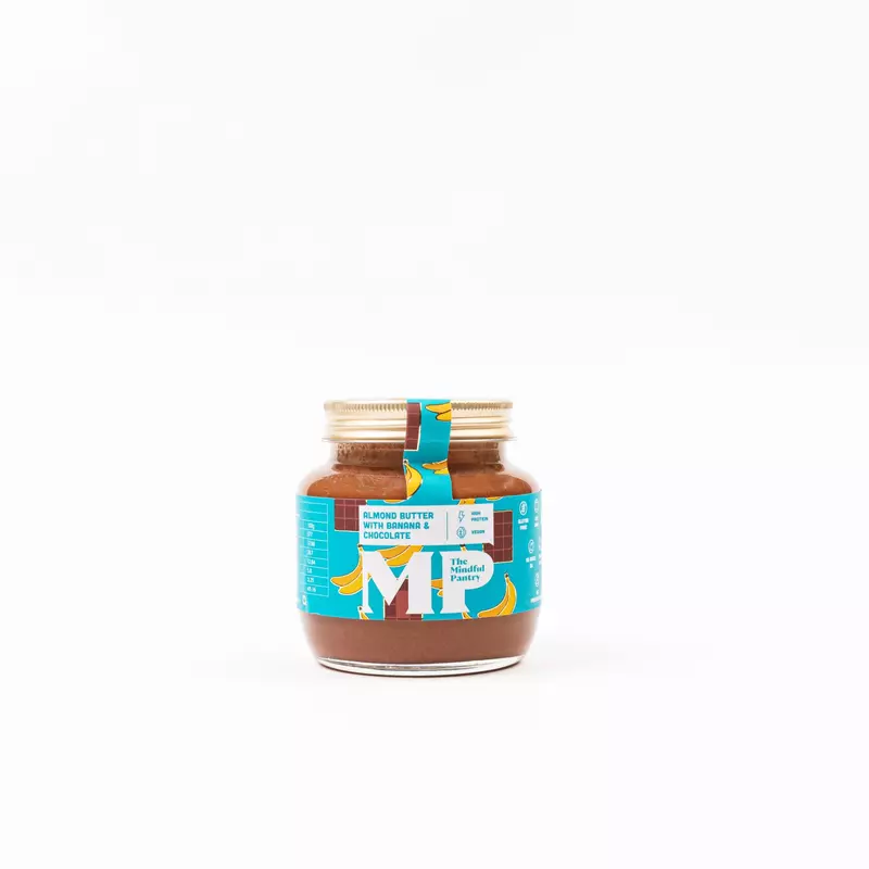Almond Butter With Banana & Chocolate 275 Gms - The Mindful Pantry
