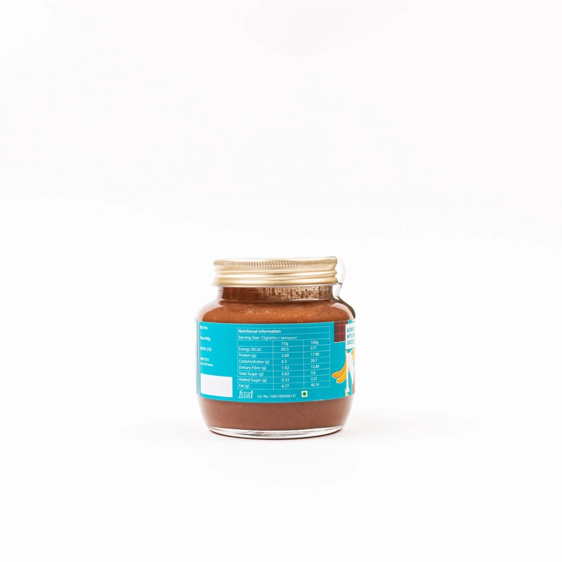 Almond Butter With Banana & Chocolate 275 Gms - The Mindful Pantry