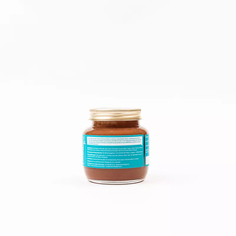 Almond Butter With Banana & Chocolate 275 Gms - The Mindful Pantry