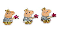 Peppa Pig Accessory - Blue, Gold & Pink