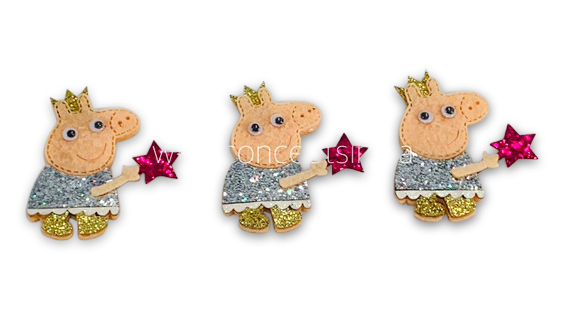 Peppa Pig Accessory - Blue, Gold & Pink