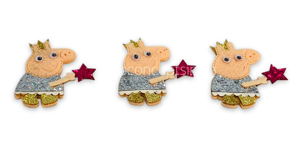 Peppa Pig Accessory - Blue, Gold & Pink