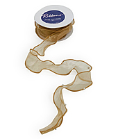 Sheer Ribbon with Pearls
