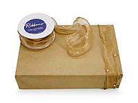 Sheer Ribbon with Pearls