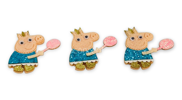 Peppa Pig Accessory - Blue, Gold & Pink