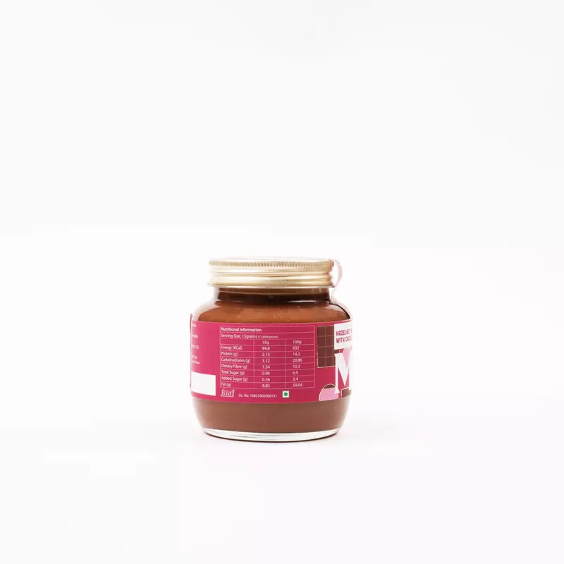 Hazelnut Butter With Chocolate 275 Gms - The Mindful Pantry